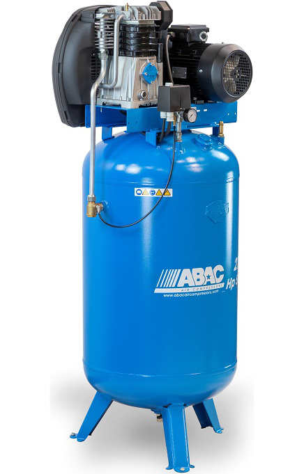 Abac Compresseur 500L 10CV Bi étagé 400V Compresseur d air ABAC